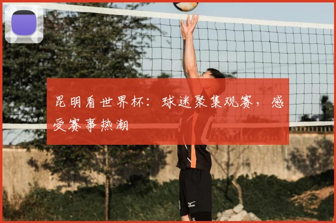 昆明看世界杯:球迷聚集观赛,感受赛事热潮